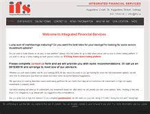 Tablet Screenshot of ifs.ie